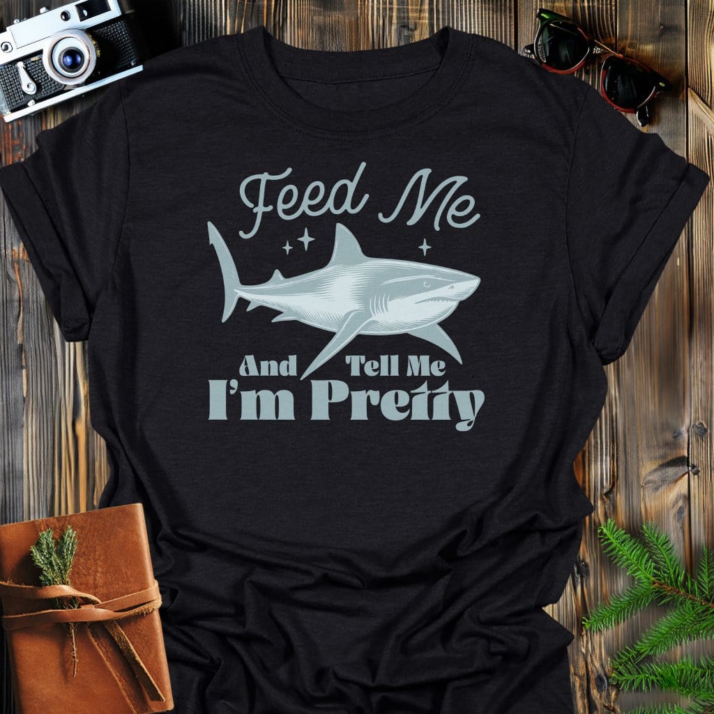 Pretty Predator T-Shirt In Black / S Lightweight adventure tee for outdoor lovers Perfect for hiking camping or road trips Made from soft breathable cotton for all-day comfort Ideal for nature lovers and adventurers FAYO Threads outdoor apparel remember Fun Awaits You Outside