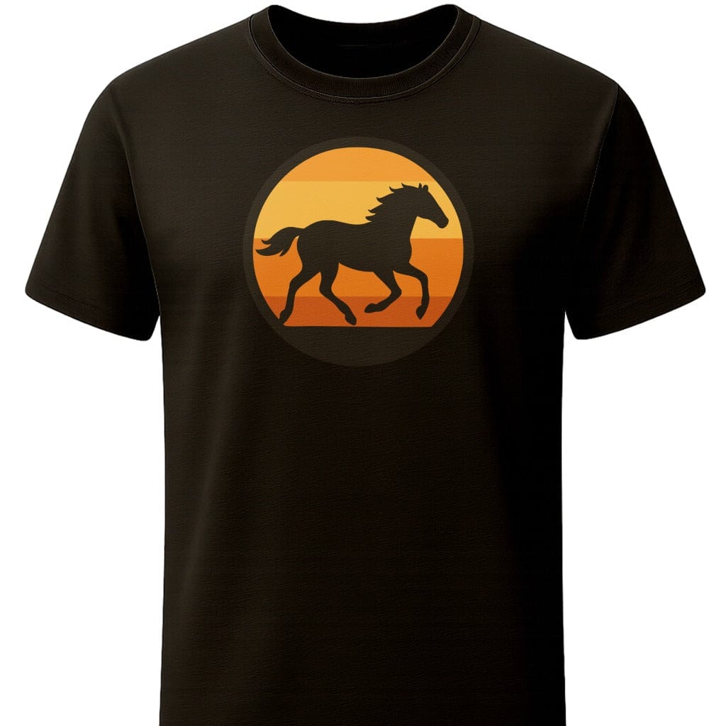 Wild Horizon T-Shirt In S / Black Lightweight adventure tee for outdoor lovers Perfect for hiking camping or road trips Made from soft breathable cotton for all-day comfort Ideal for nature lovers and adventurers FAYO Threads outdoor apparel remember Fun Awaits You Outside