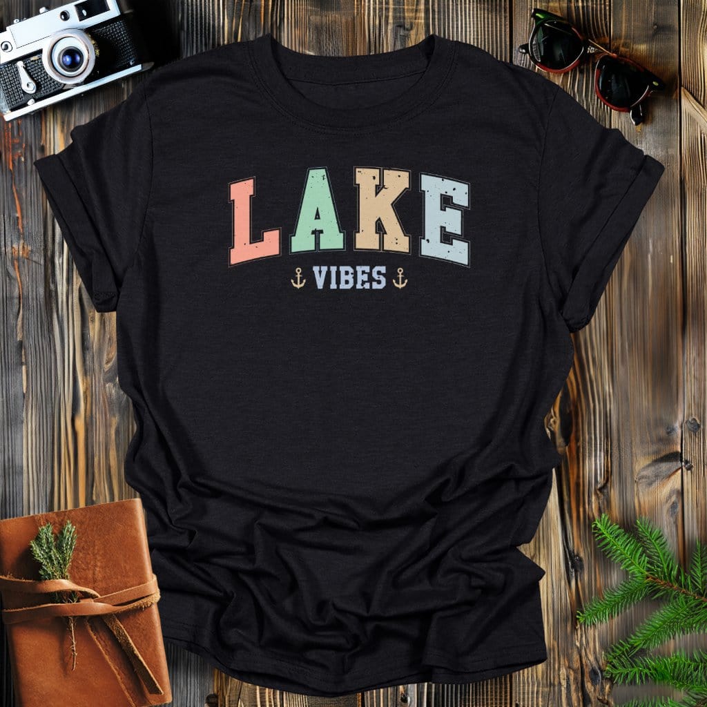 MyDesigns Physical Item Black / S Lake Vibes T-Shirt