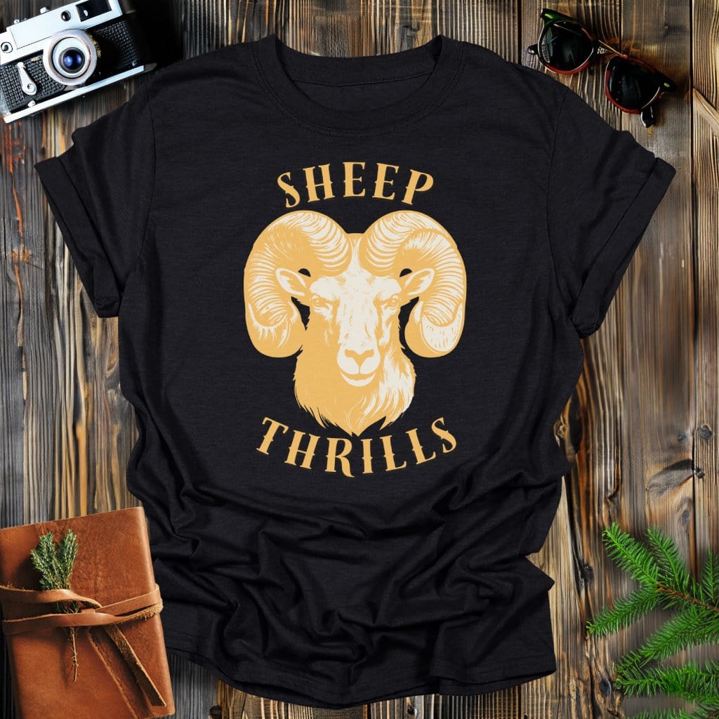 MyDesigns Physical Item Black / S Sheep Thrills T-Shirt