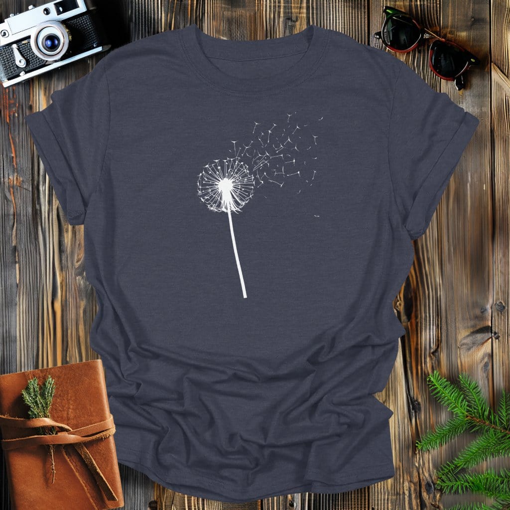 MyDesigns Physical Item Dark Heather / S Dandelion T-Shirt