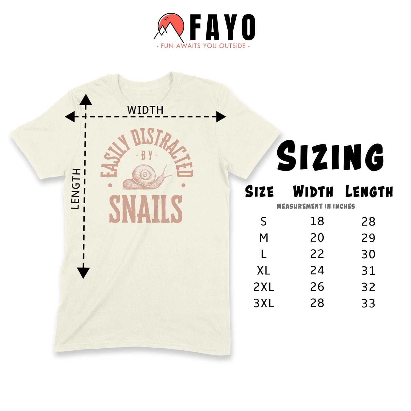 MyDesigns Physical Item Easily Distracted By Snails T-Shirt