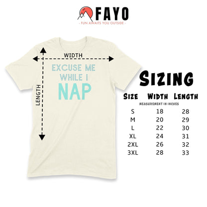 MyDesigns Physical Item Excuse Me Nap T-Shirt