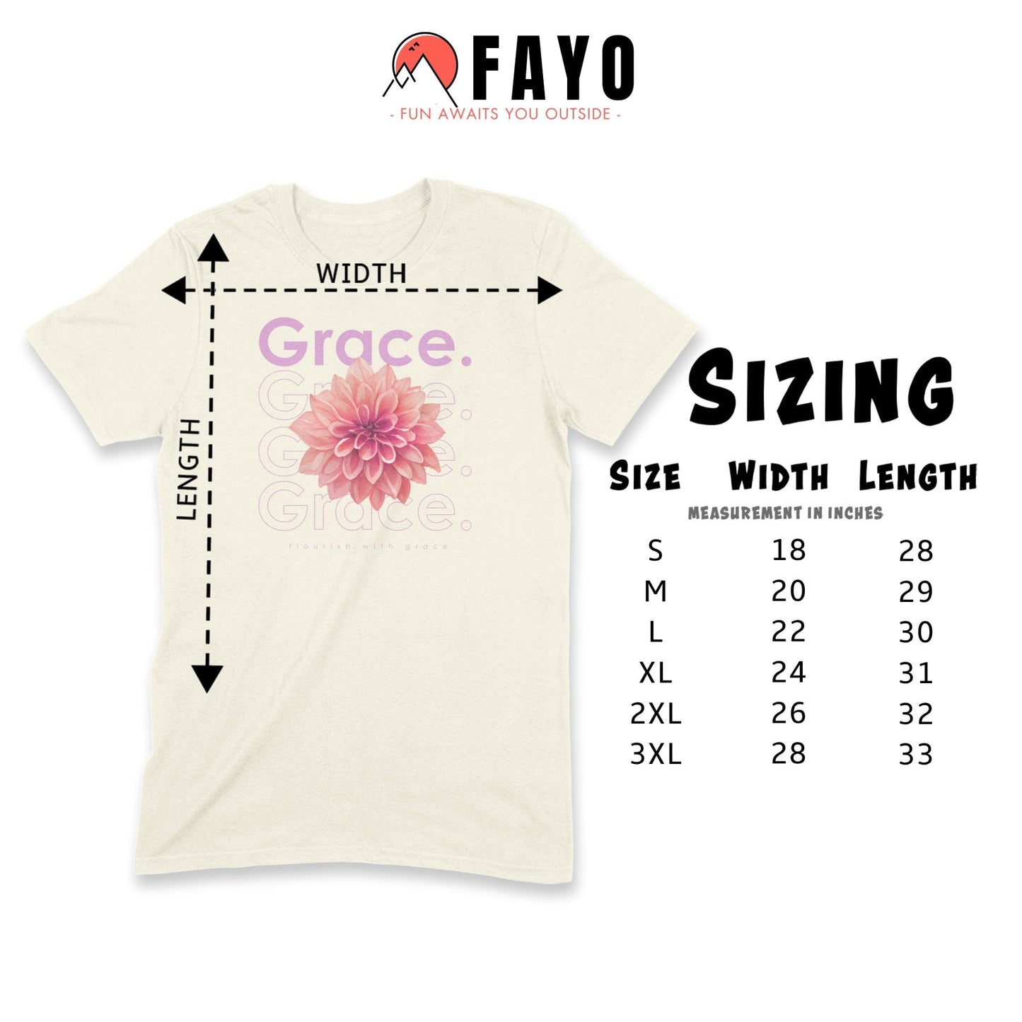 MyDesigns Physical Item Grace & Flowers T-Shirt