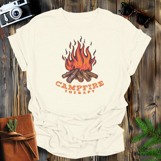 MyDesigns Physical Item Natural / S Campfire Therapy T-Shirt