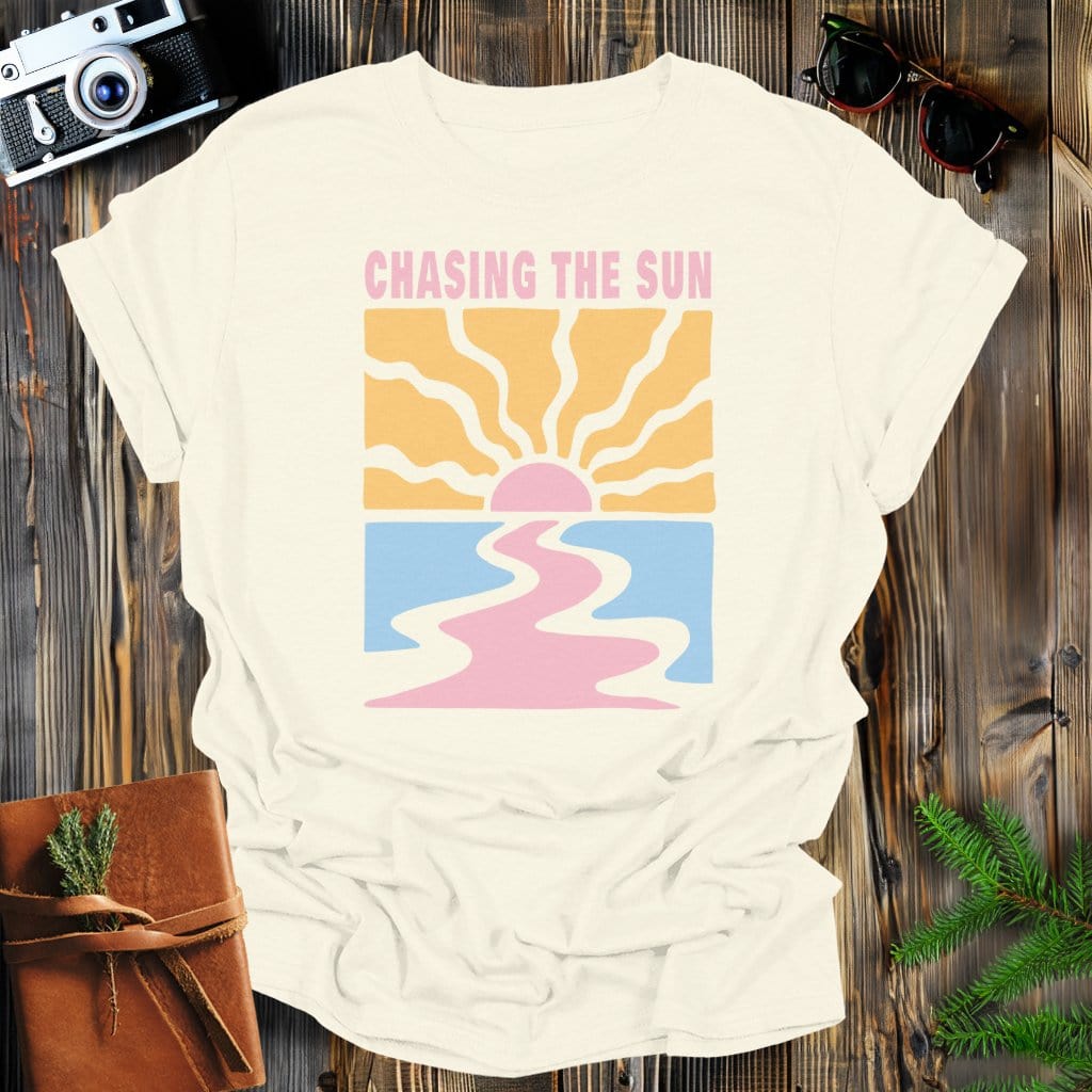 MyDesigns Physical Item Natural / S Chasing the Sun T-Shirt