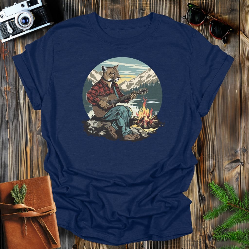 MyDesigns Physical Item Navy / S Bobcat Mountain Jam T-Shirt