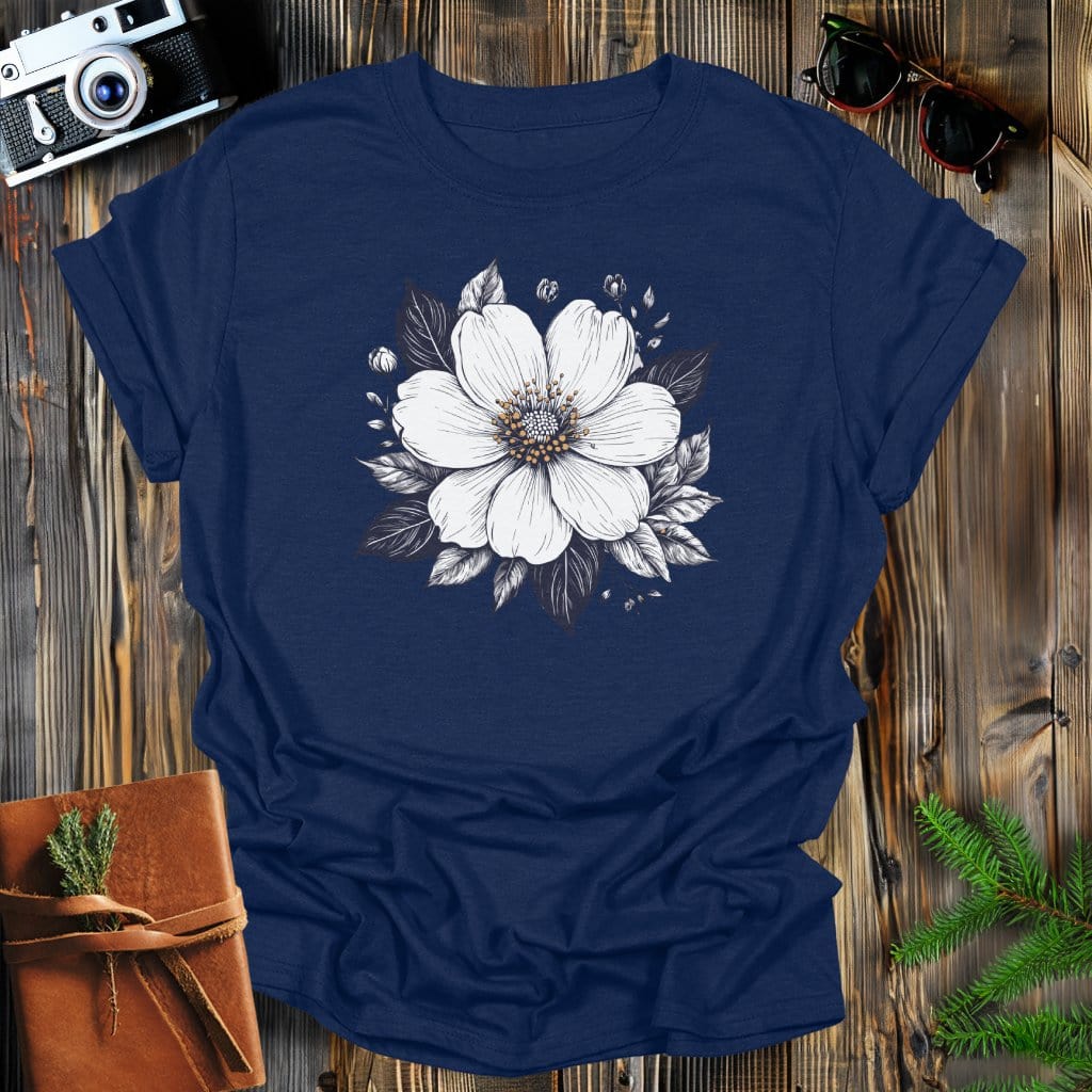 MyDesigns Physical Item Navy / S Elegance T-Shirt