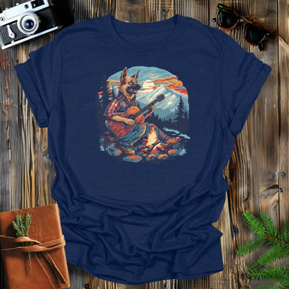 MyDesigns Physical Item Navy / S German Shepherd Country Jam T-Shirt