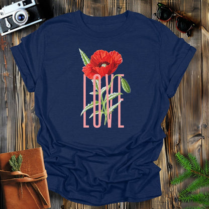 MyDesigns Physical Item Navy / S Intertwinded Love T-Shirt