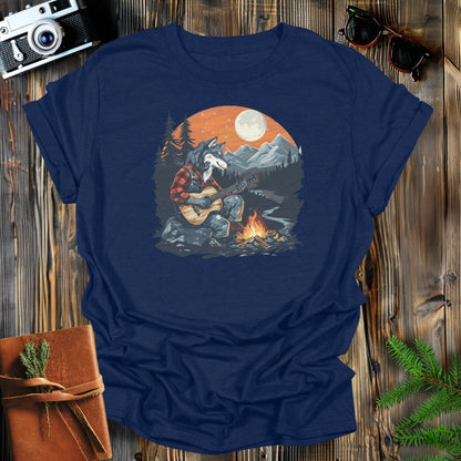 MyDesigns Physical Item Navy / S Wolf Mountain Jam T-Shirt