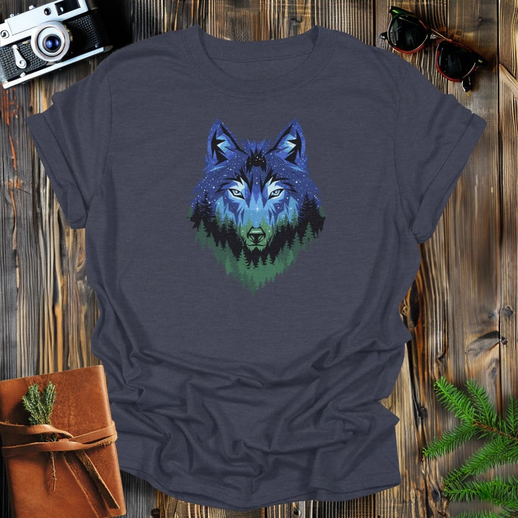 MyDesigns Physical Item Night Wolf T-Shirt