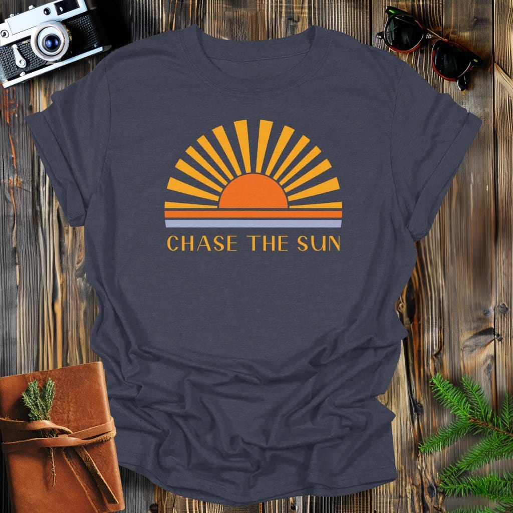 MyDesigns Physical Item S / Dark Heather Chase The Sun T-Shirt