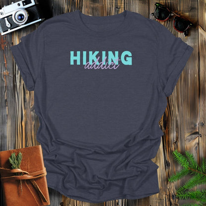 MyDesigns Physical Item S / Dark Heather Hiking Addict T-Shirt