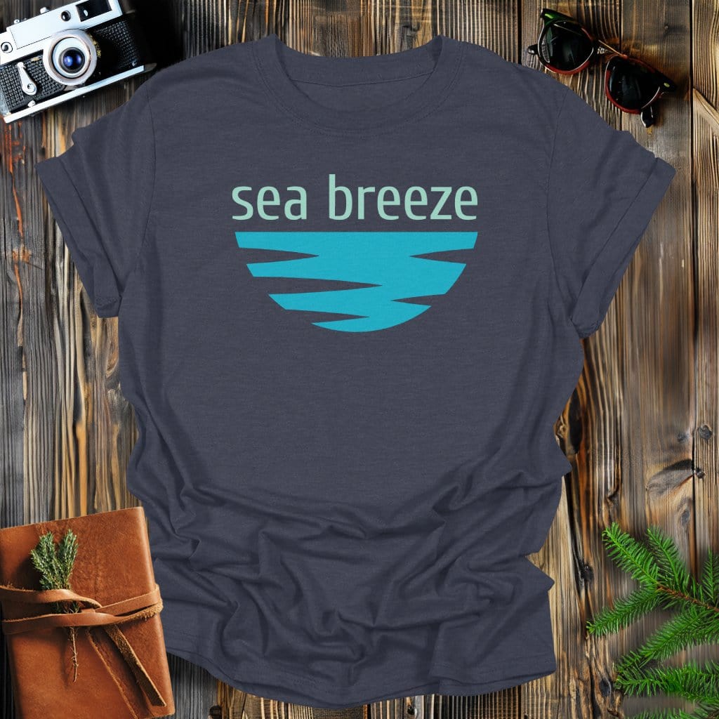 MyDesigns Physical Item S / Dark Heather Sea Breeze T-Shirt