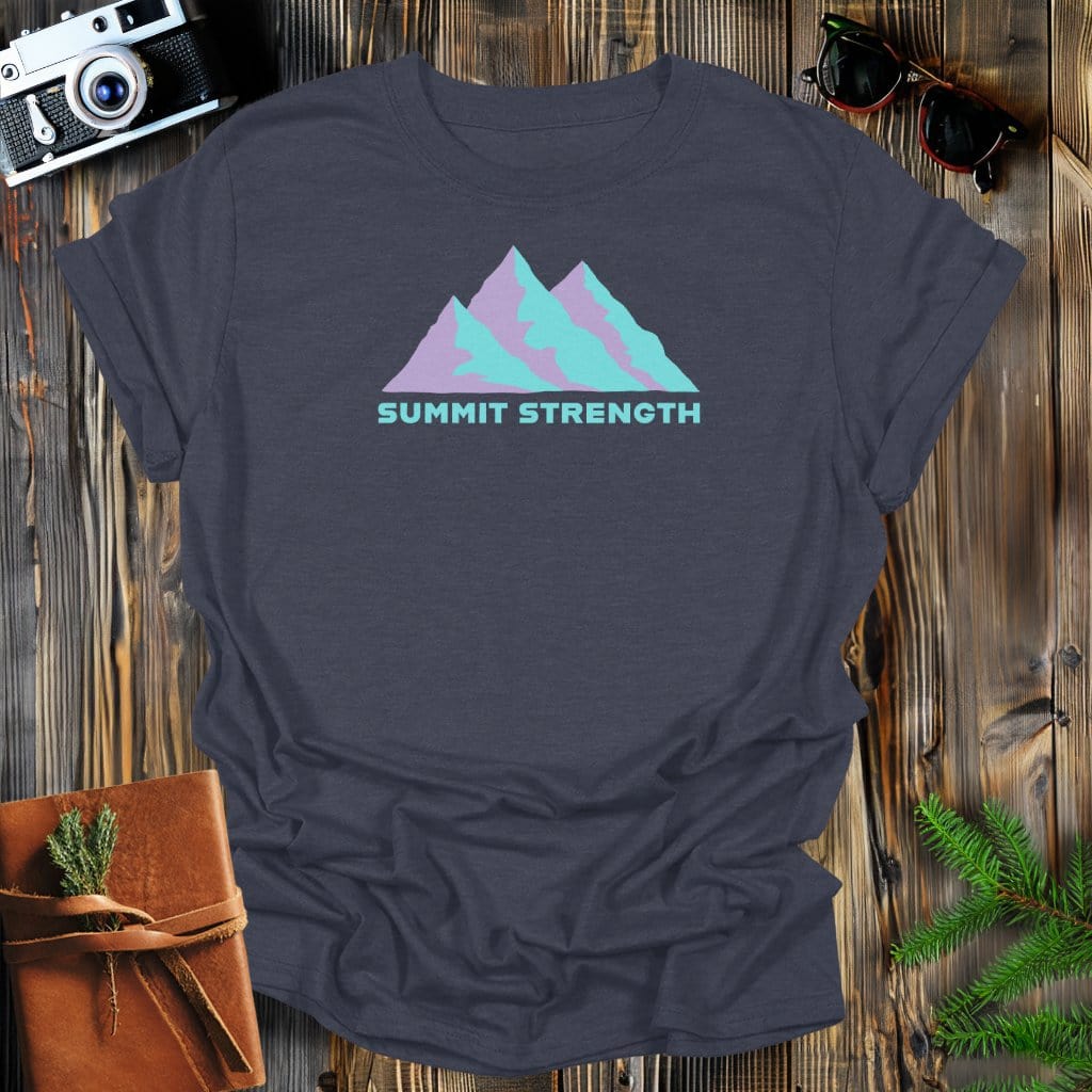 MyDesigns Physical Item S / Dark Heather Summit Strength T-Shirt