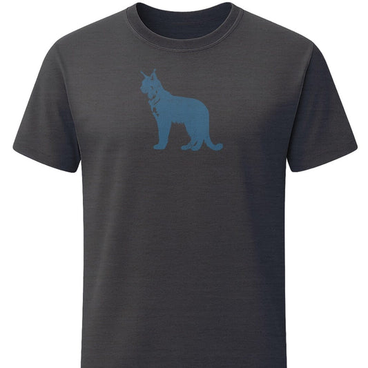 Vintage Bobcat T-Shirt In S / Dark Heather Lightweight adventure tee for outdoor lovers Perfect for hiking camping or road trips Made from soft breathable cotton for all-day comfort Ideal for nature lovers and adventurers FAYO Threads outdoor apparel remember Fun Awaits You Outside