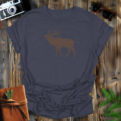 MyDesigns Physical Item S / Dark Heather Vintage Elk T-Shirt