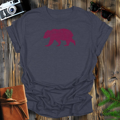 MyDesigns Physical Item S / Dark Heather Vintage Grizzly Bear T-Shirt