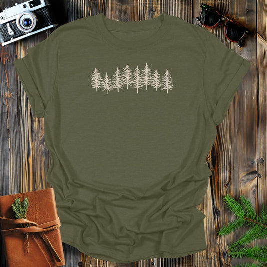 MyDesigns Physical Item S / Military Green Wind Break T-Shirt