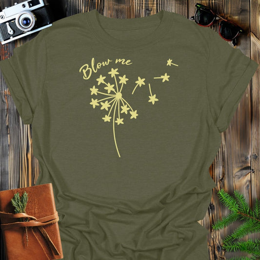 Wishful Wind T-Shirt In Military Green / S Lightweight adventure tee for outdoor lovers Perfect for hiking camping or road trips Made from soft breathable cotton for all-day comfort Ideal for nature lovers and adventurers FAYO Threads outdoor apparel remember Fun Awaits You Outside