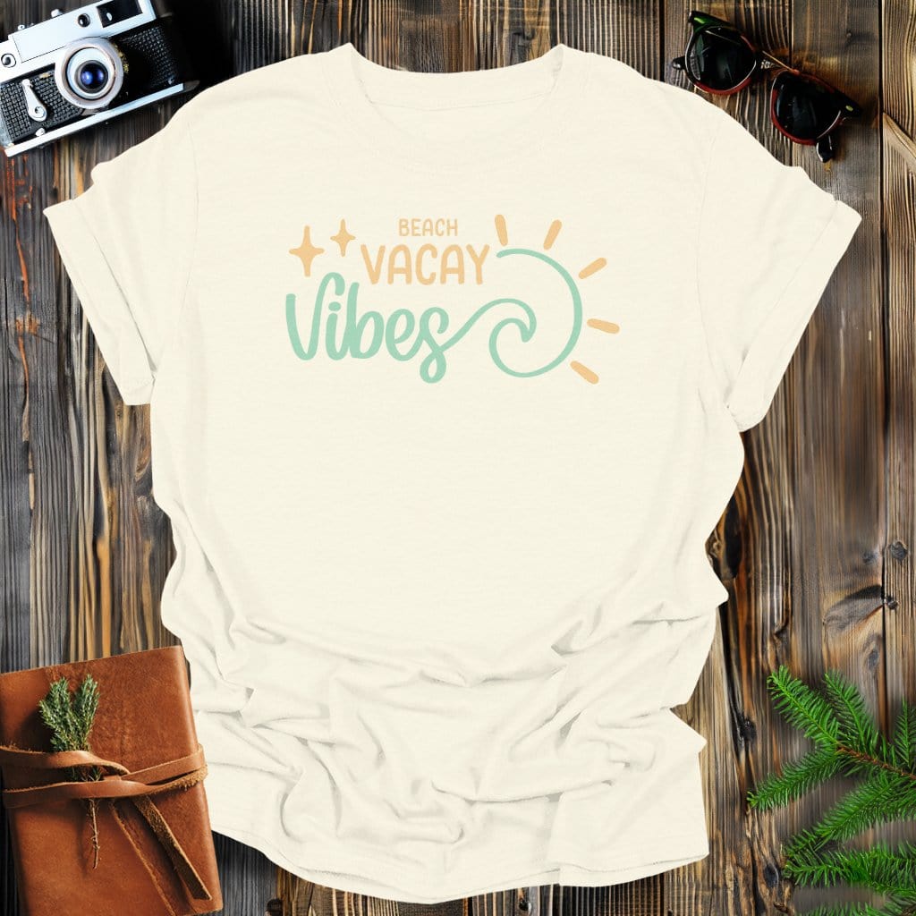 MyDesigns Physical Item S / Natural Beach Vacay Vibes T-Shirt