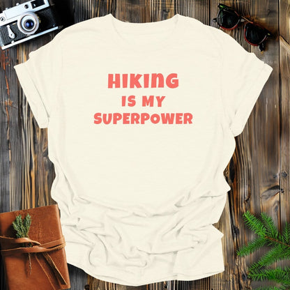 MyDesigns Physical Item S / Natural Hiking Superpower T-Shirt