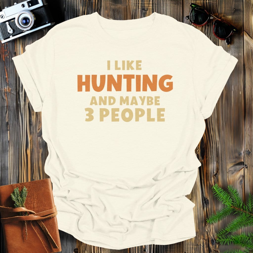 MyDesigns Physical Item S / Natural Hunting & 3 People T-Shirt