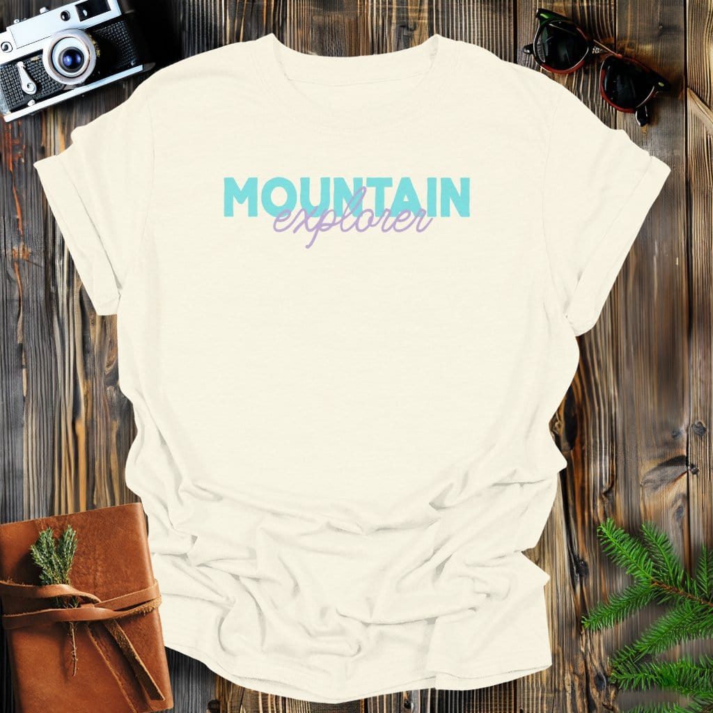 MyDesigns Physical Item S / Natural Mountain Explorer T-Shirt