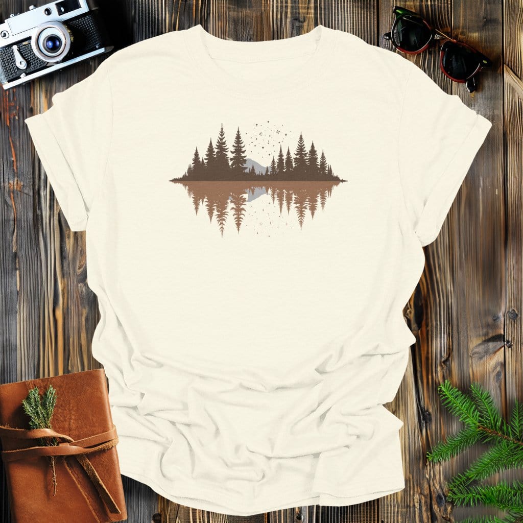 MyDesigns Physical Item S / Natural Mountain Shadows T-Shirt