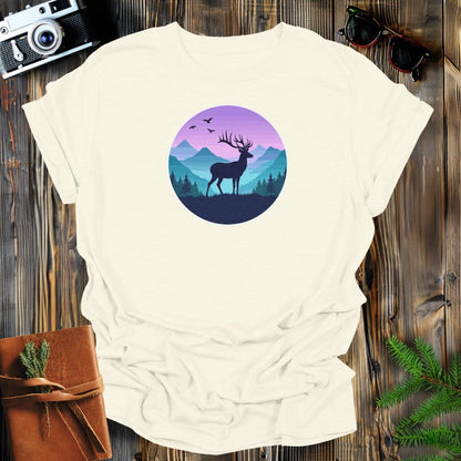 MyDesigns Physical Item S / Natural Night Buck T-Shirt