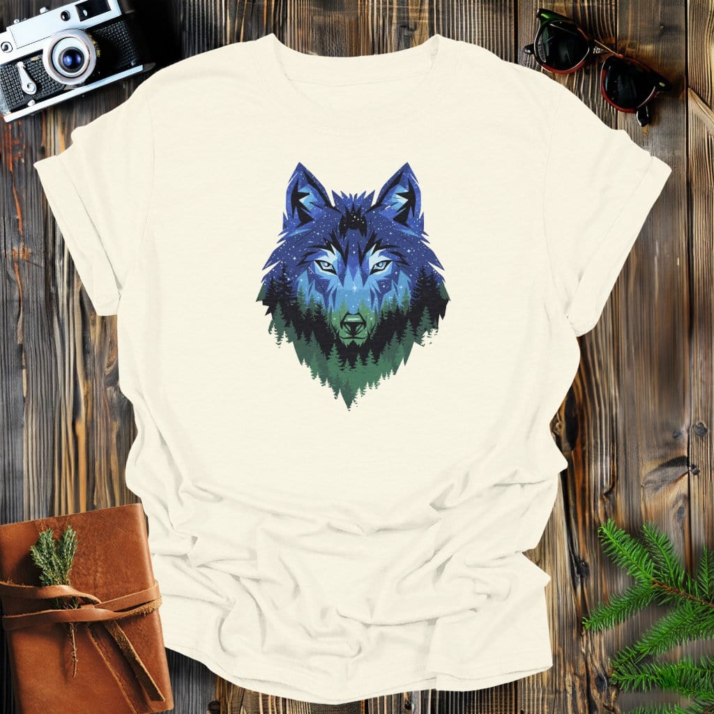 MyDesigns Physical Item S / Natural Night Wolf T-Shirt