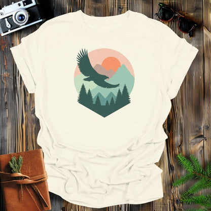 MyDesigns Physical Item S / Natural Sunset Flight T-Shirt