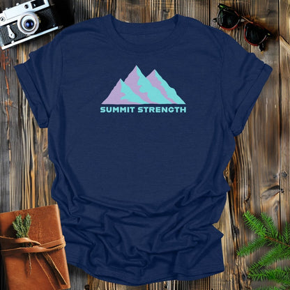 MyDesigns Physical Item S / Navy Summit Strength T-Shirt