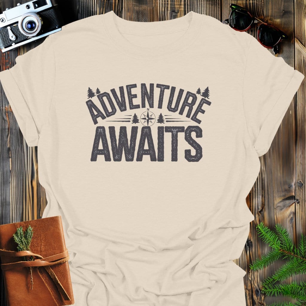 MyDesigns Physical Item S / Sand Adventure Awaits T-Shirt