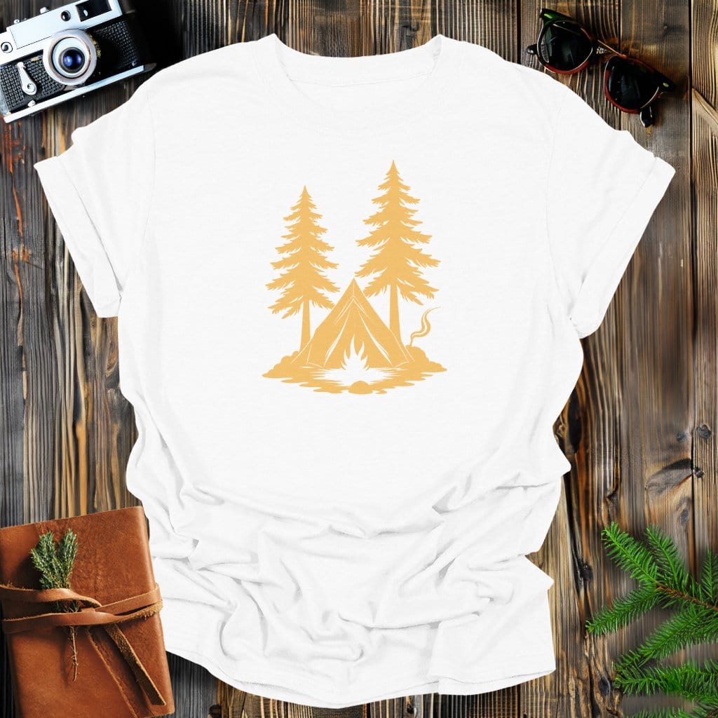 MyDesigns Physical Item S / White Camping Necessities T-Shirt