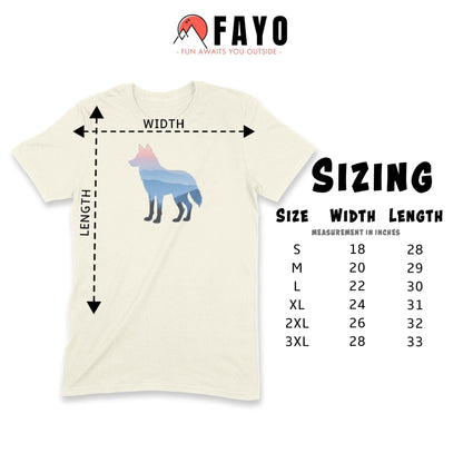 MyDesigns Physical Item Sunrise Wolf T-Shirt