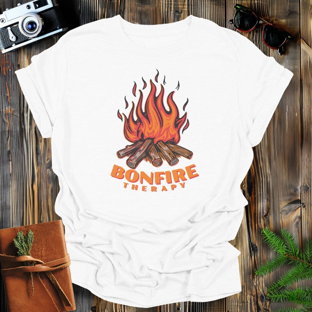 MyDesigns Physical Item White / S Bonfire Therapy T-Shirt