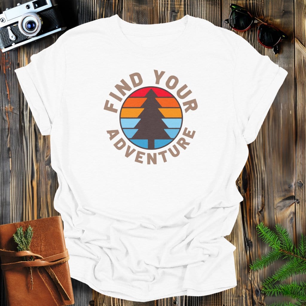 MyDesigns Physical Item White / S Find Your Adventure T-Shirt