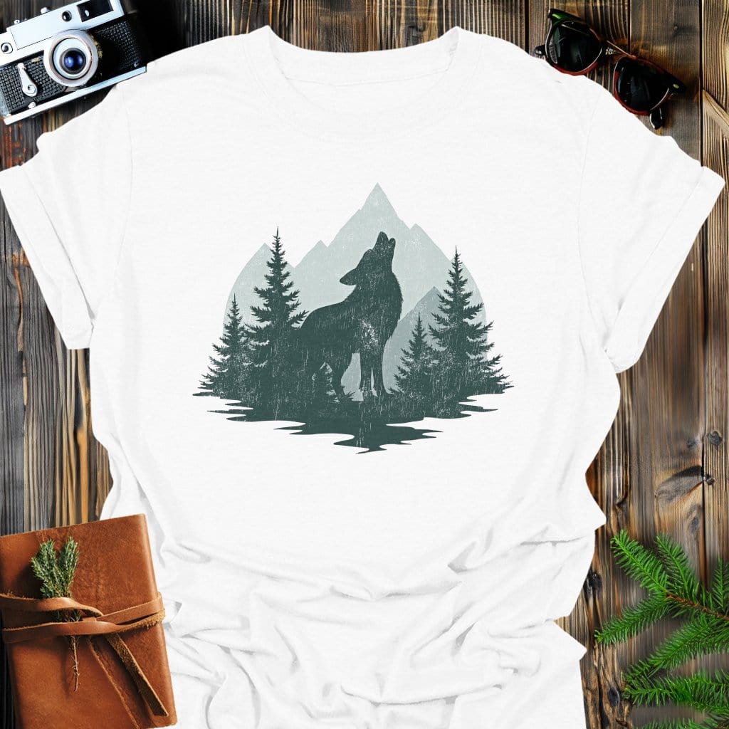 MyDesigns Physical Item White / S Howl to the Peaks T-Shirt