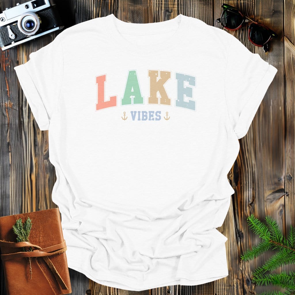 MyDesigns Physical Item White / S Lake Vibes T-Shirt