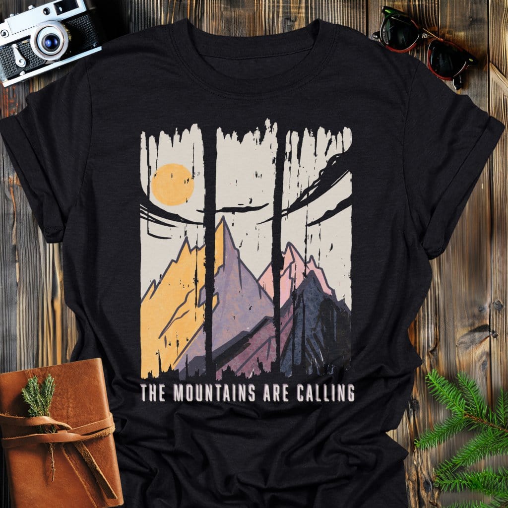 Shirt with mountains sales