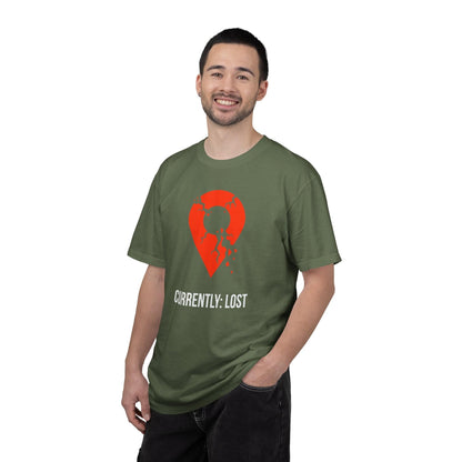 Currently Lost T-Shirt In Lightweight adventure tee for outdoor lovers Perfect for hiking camping or road trips Made from soft breathable cotton for all-day comfort Ideal for nature lovers and adventurers FAYO Threads outdoor apparel remember Fun Awaits You Outside