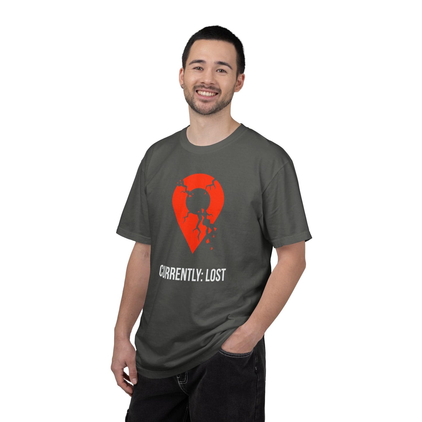 Currently Lost T-Shirt In Lightweight adventure tee for outdoor lovers Perfect for hiking camping or road trips Made from soft breathable cotton for all-day comfort Ideal for nature lovers and adventurers FAYO Threads outdoor apparel remember Fun Awaits You Outside