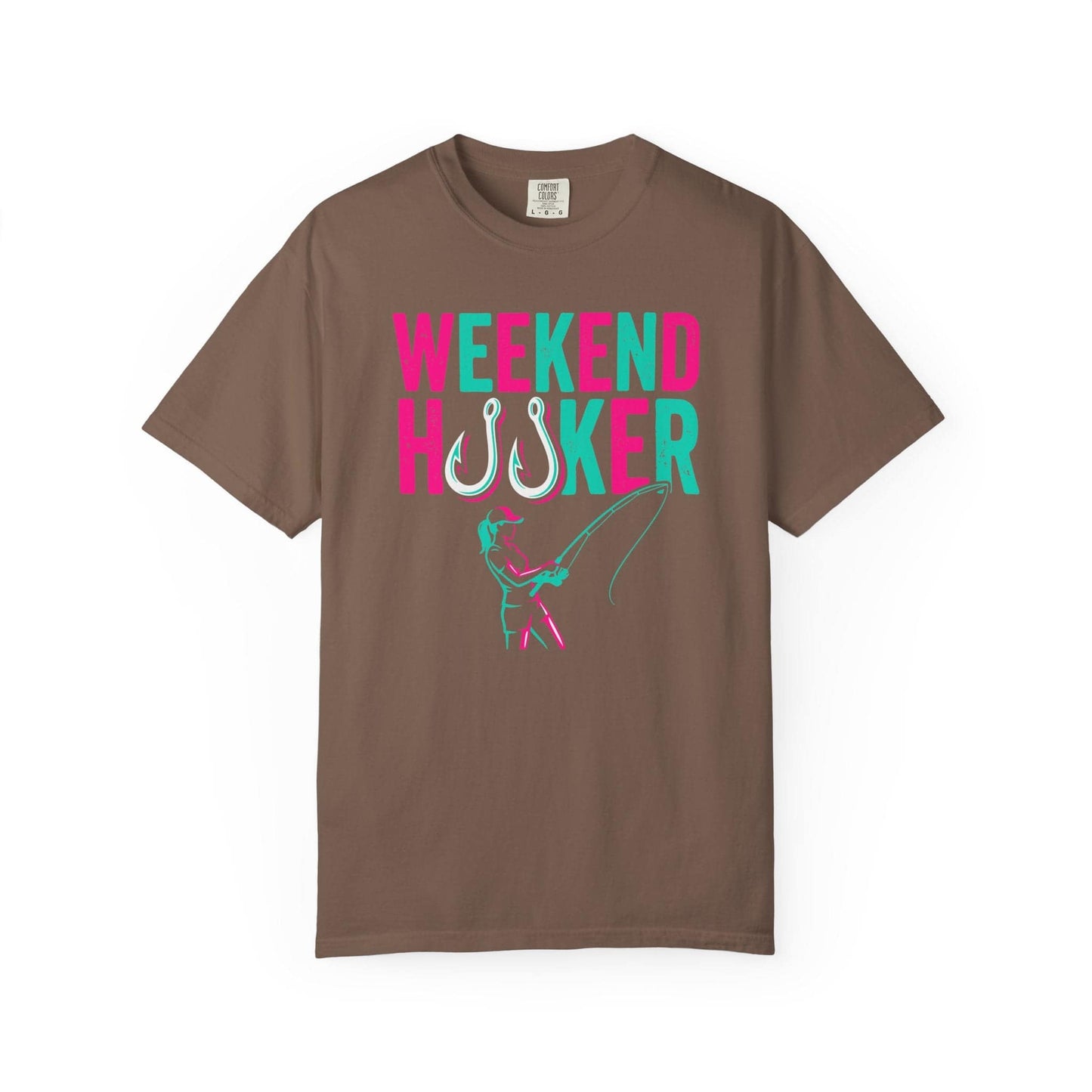 Weekend Hooker T-Shirt In Espresso / S Lightweight adventure tee for outdoor lovers Perfect for hiking camping or road trips Made from soft breathable cotton for all-day comfort Ideal for nature lovers and adventurers FAYO Threads outdoor apparel remember Fun Awaits You Outside