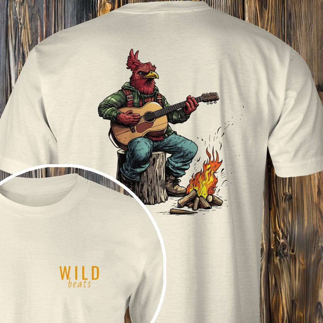 MyDesigns T-Shirt Natural / S Angry Bird Campfire Jam T-Shirt