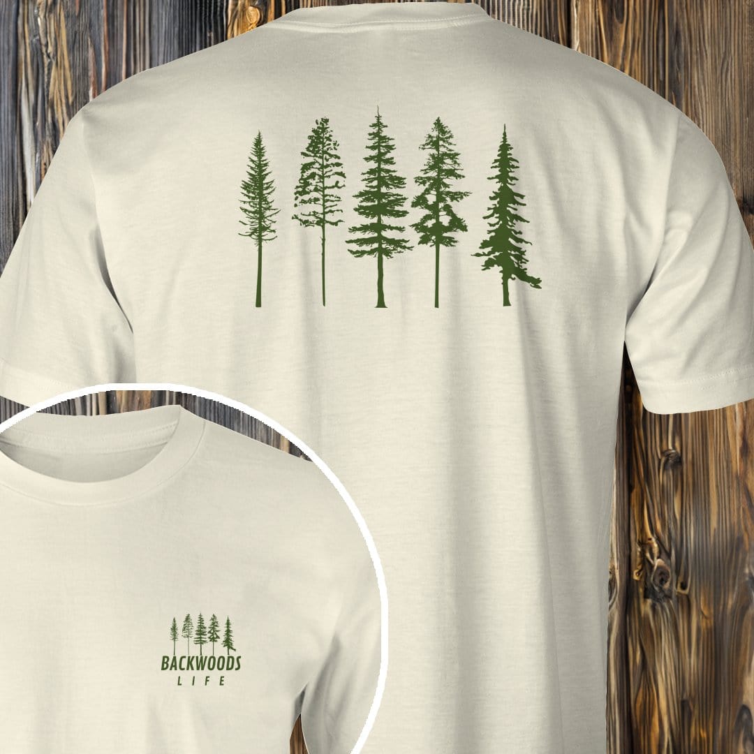 MyDesigns T-Shirt Natural / S Backwoods Life T-Shirt