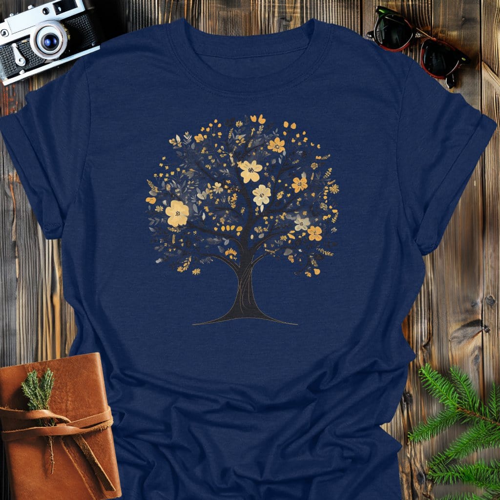 MyDesigns T-Shirt Navy / S Tree of Radiance T-Shirt