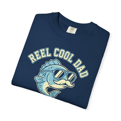 Reel Cool Dad T-Shirt In Lightweight adventure tee for outdoor lovers Perfect for hiking camping or road trips Made from soft breathable cotton for all-day comfort Ideal for nature lovers and adventurers FAYO Threads outdoor apparel remember Fun Awaits You Outside
