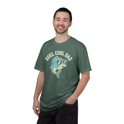 Reel Cool Dad T-Shirt In Lightweight adventure tee for outdoor lovers Perfect for hiking camping or road trips Made from soft breathable cotton for all-day comfort Ideal for nature lovers and adventurers FAYO Threads outdoor apparel remember Fun Awaits You Outside